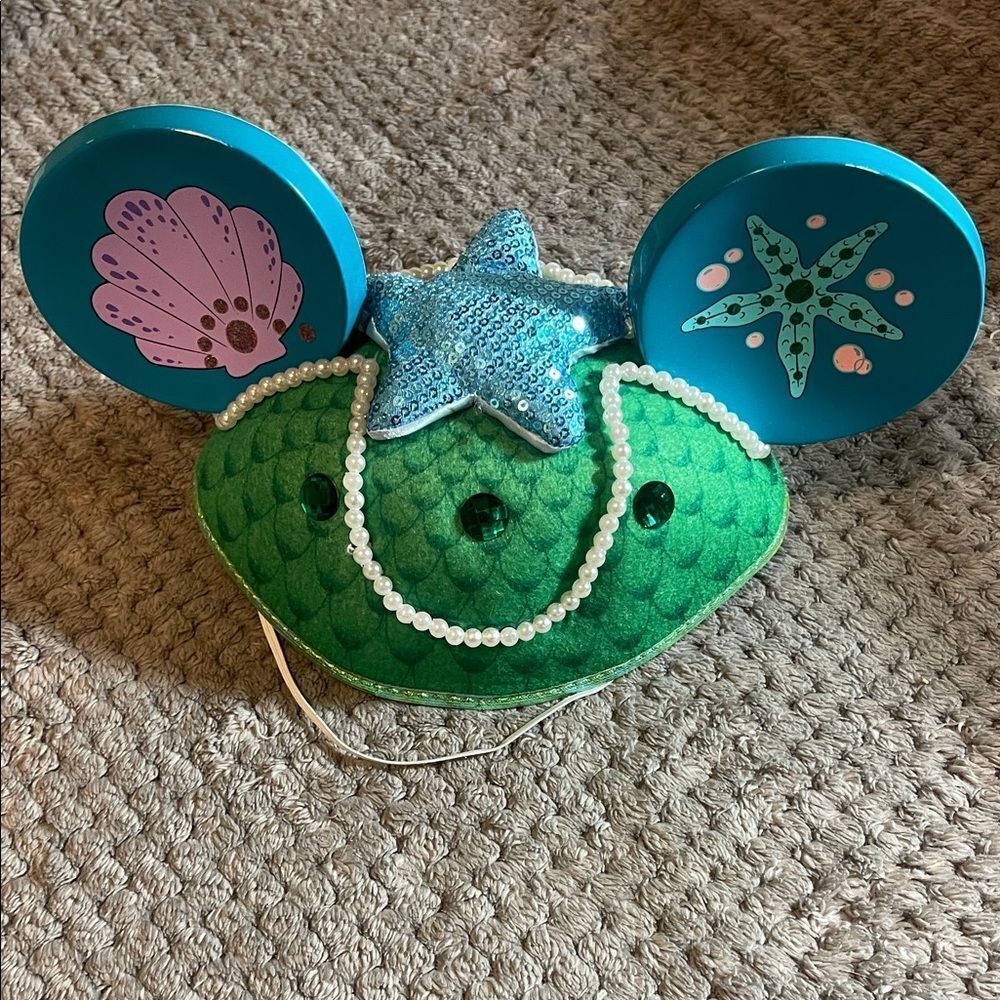 Ariel themed  Mickey ears